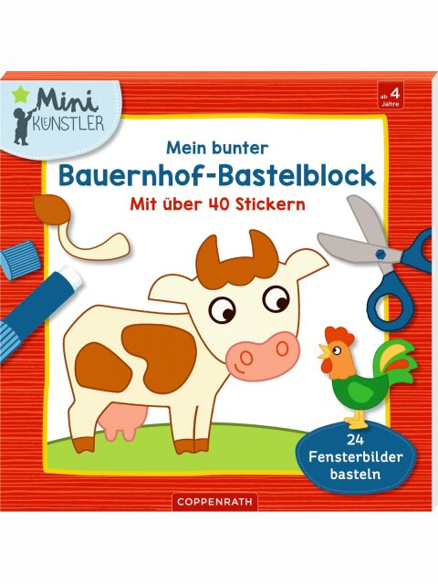 Mein bunter Bauernhof-Bastelblock