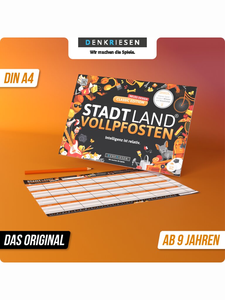 STADT LAND VOLLPFOSTEN® - CLASSIC EDITION