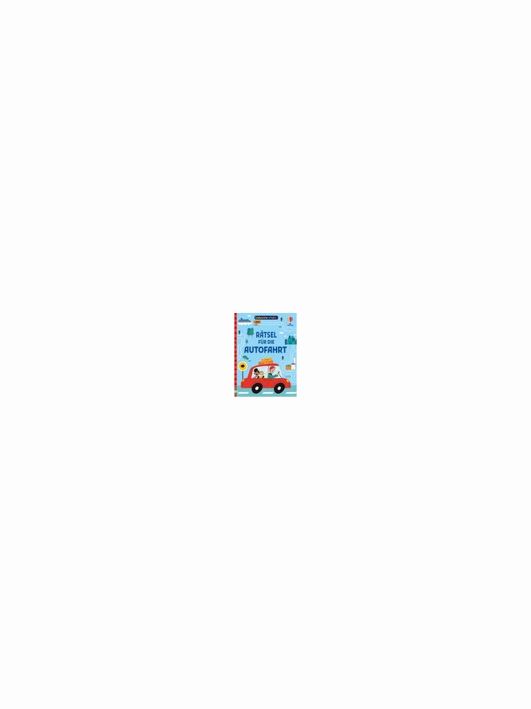 Usborne Minis – Rätsel für die Autofahrt