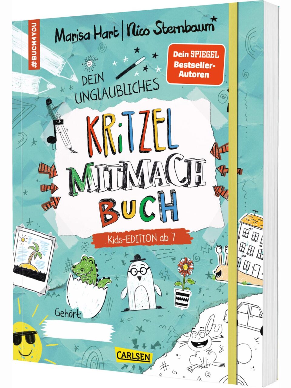 Dein unglaubliches Kritzel-Mitmach-Buch