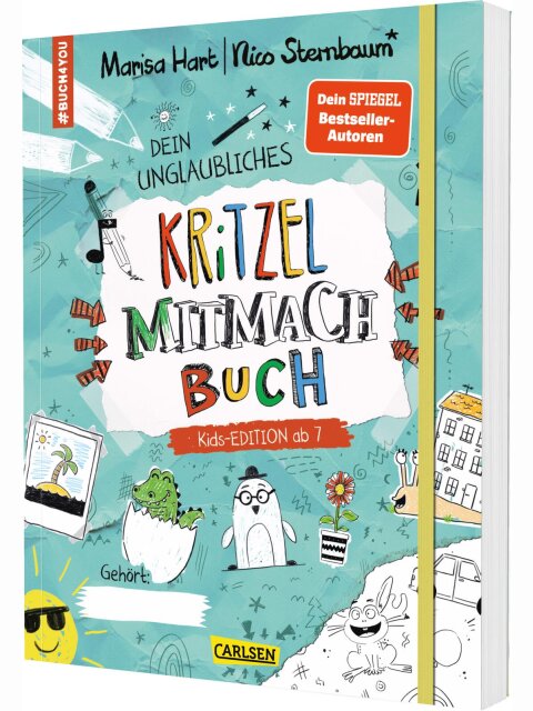 Dein unglaubliches Kritzel-Mitmach-Buch
