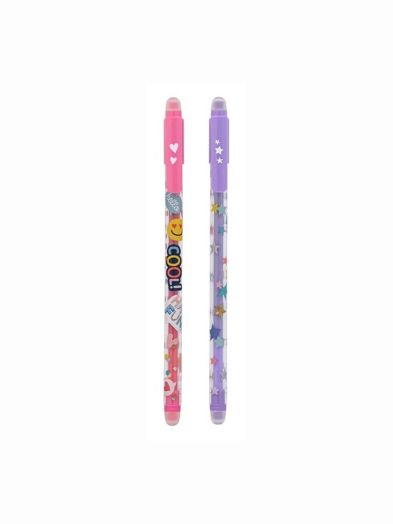 Radierbare Gelstifte Happy Day (2er Set)