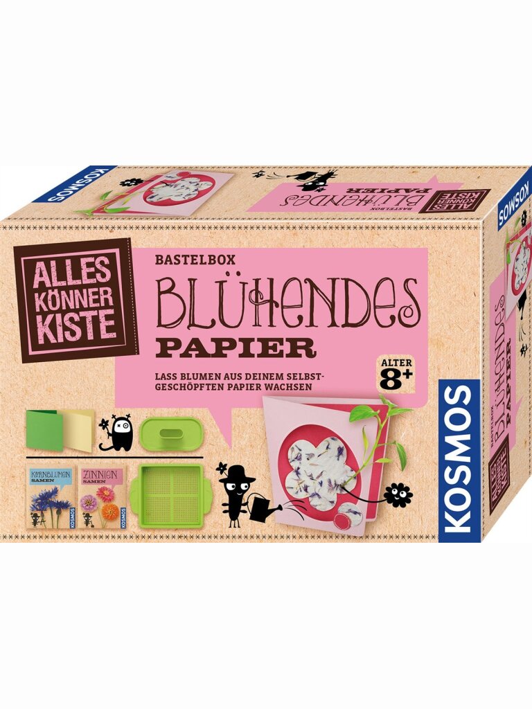 Blühendes Papier Bastelbox