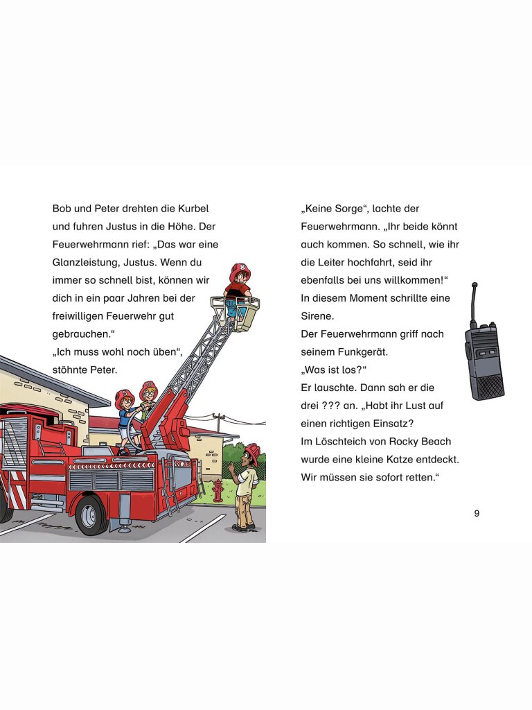 Die drei ??? Kids – Feuerwehr-Alarm...