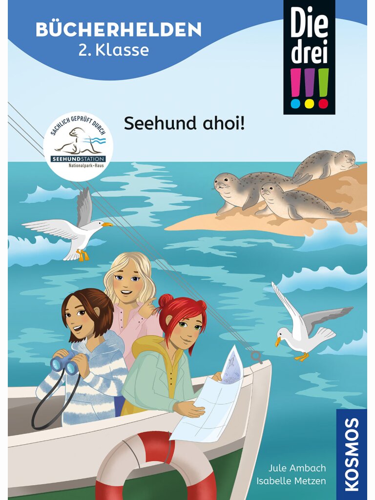 Die drei !!! - Seehund ahoi! (Bücherhelden 2. Klasse)