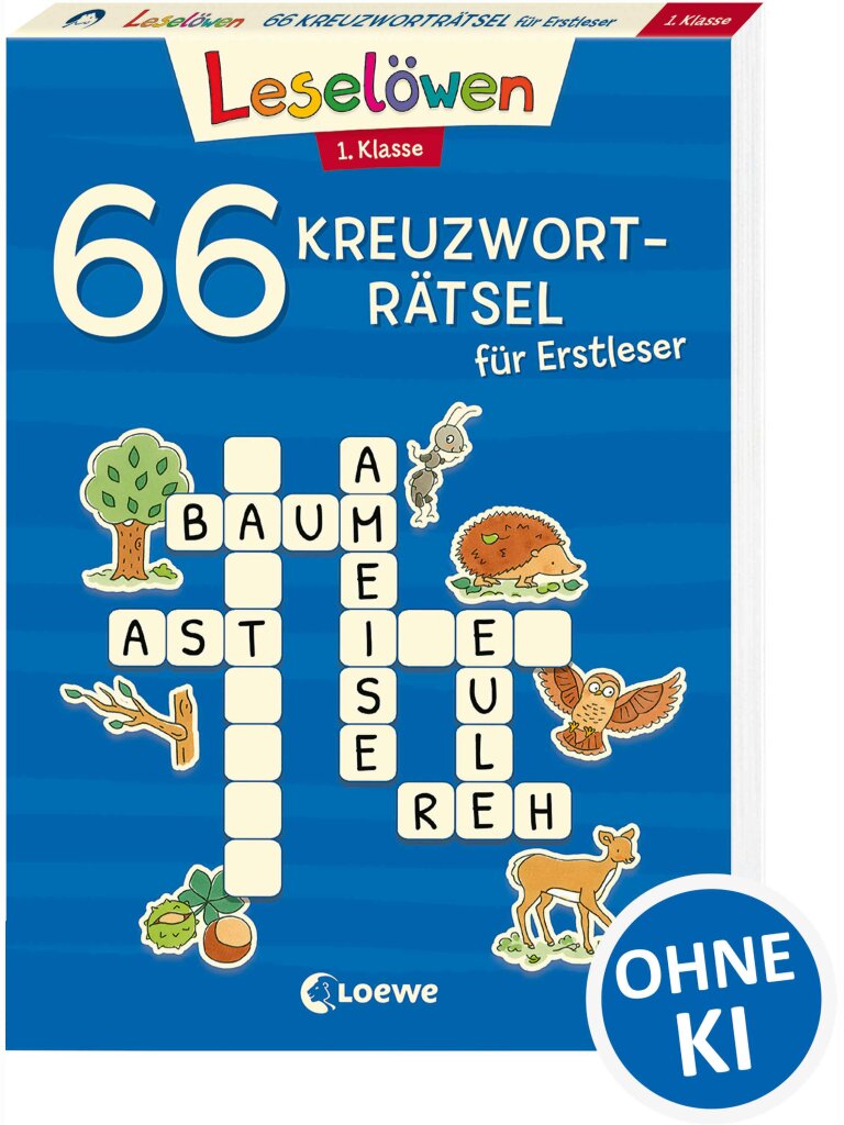 66 Kreuzworträtsel für Erstleser – 1....
