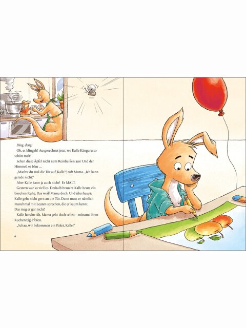 Kalle Känguru braucht ab und zu mal seine Ruh