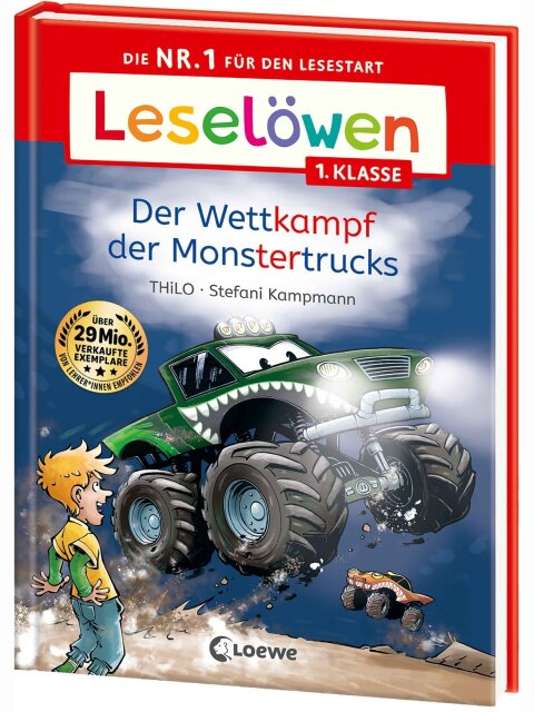 Der Wettkampf der Monstertrucks – Leselöwen 1. Klasse