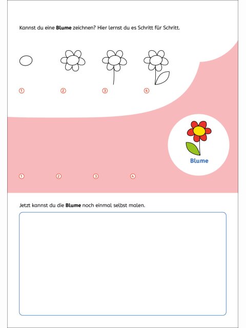 Zeichnen lernen mit Spurrillen – Für Kindergartenkinder