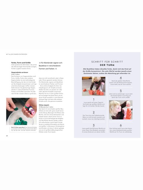 Kinder fördern nach Montessori