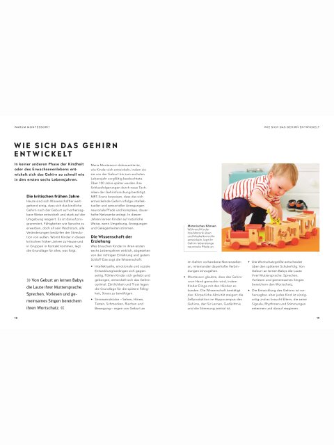 Kinder fördern nach Montessori