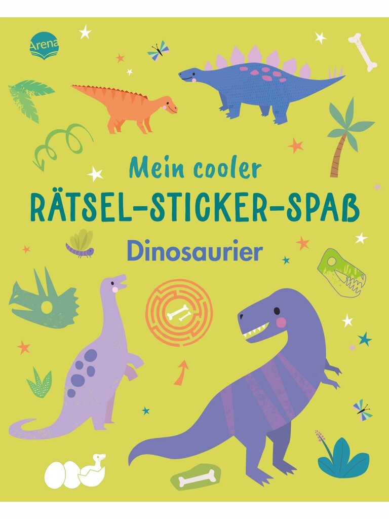 Mein cooler Rätsel-Sticker-Spaß –...