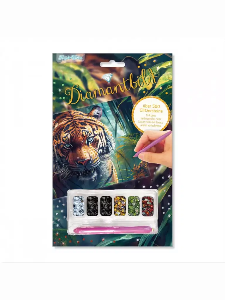 Diamantbild Tiger