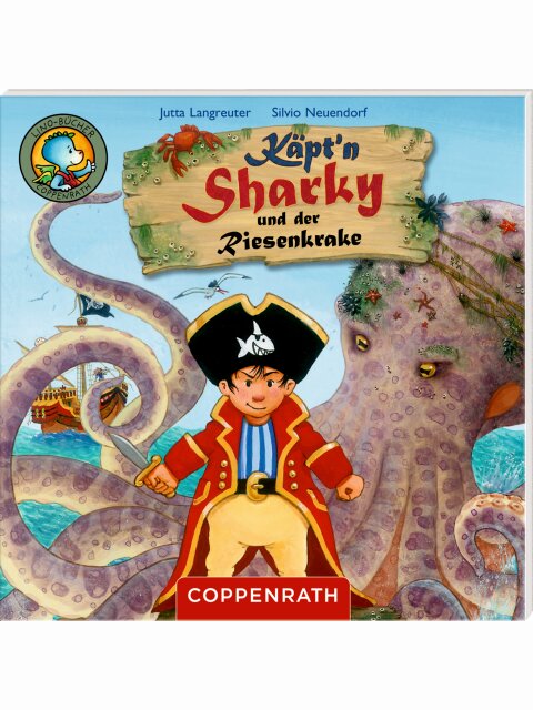 Käpt´n Sharky und der Riesenkrake (Lino-Bücher)
