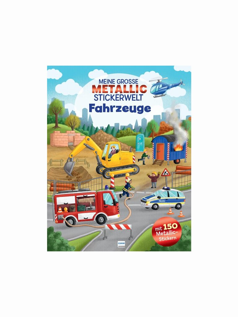 Meine große Metallic-Stickerwelt Fahrzeuge
