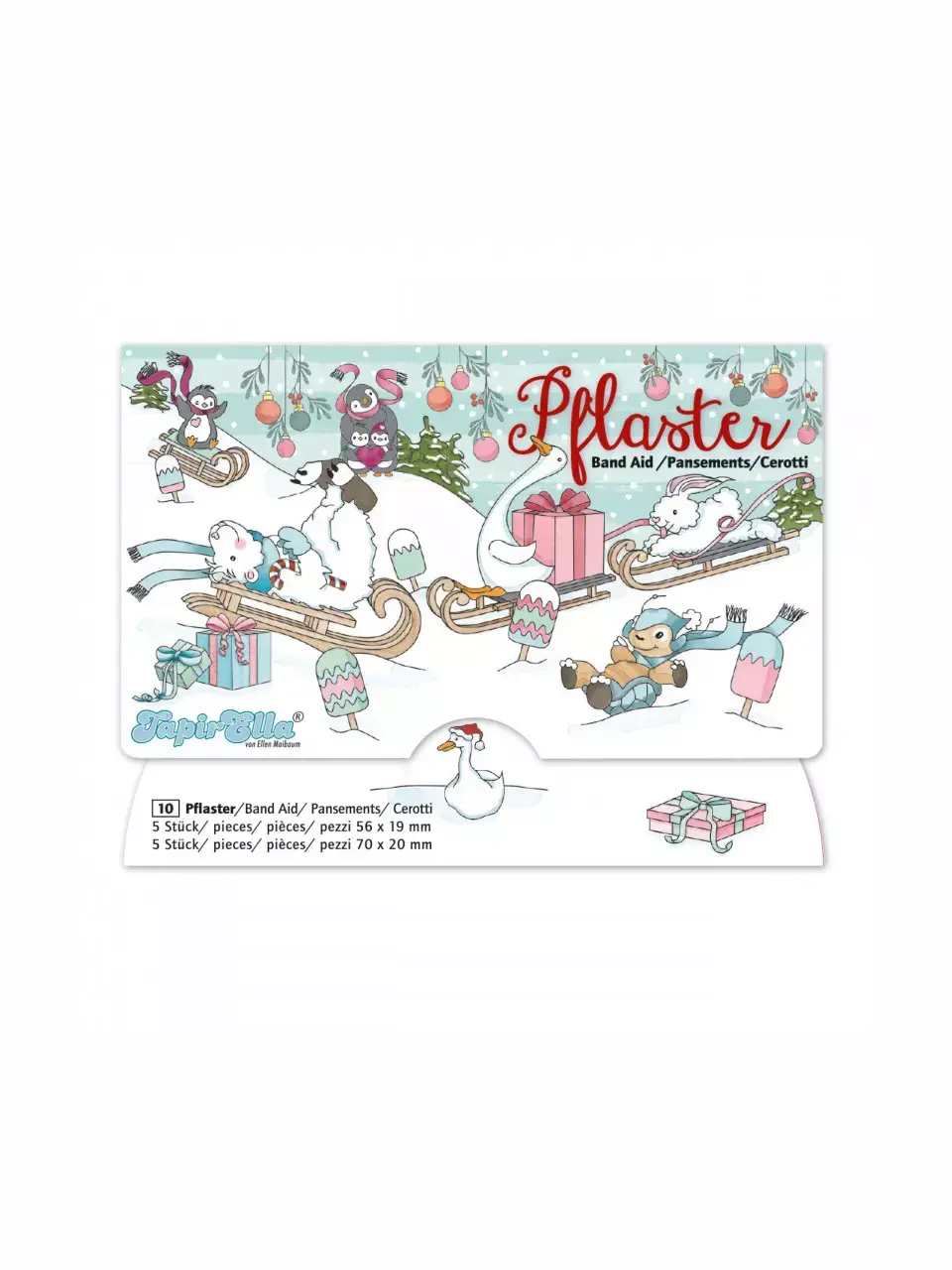 Pflasterbriefchen Winterzauber