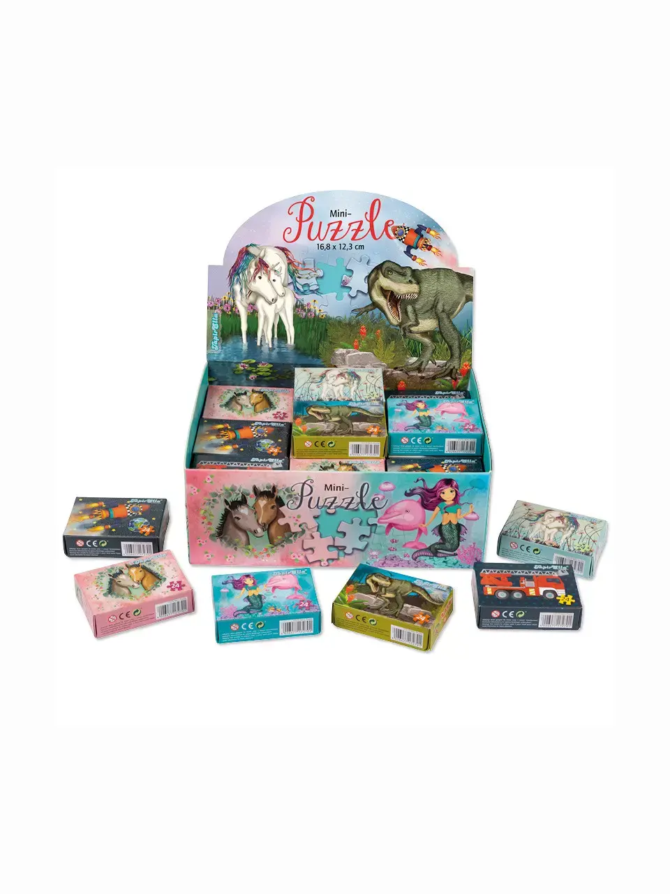 Mini Puzzle Pferde