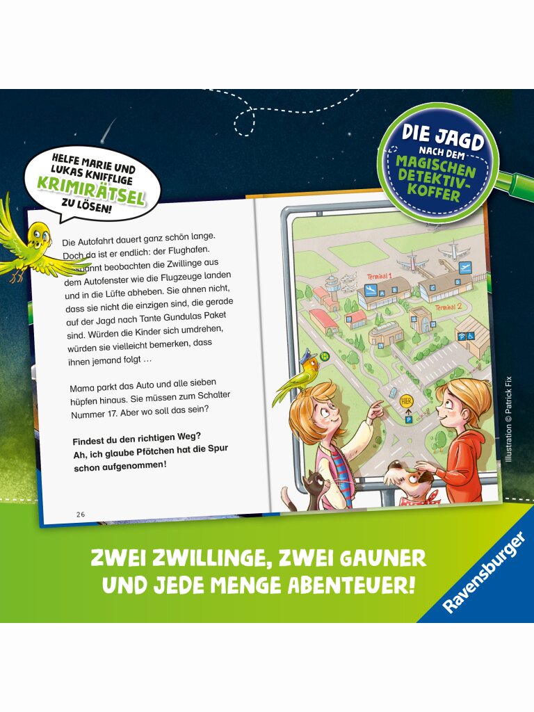 Die Jagd nach dem magischen Detektivkoffer (Band 1) – Die Jagd beginnt