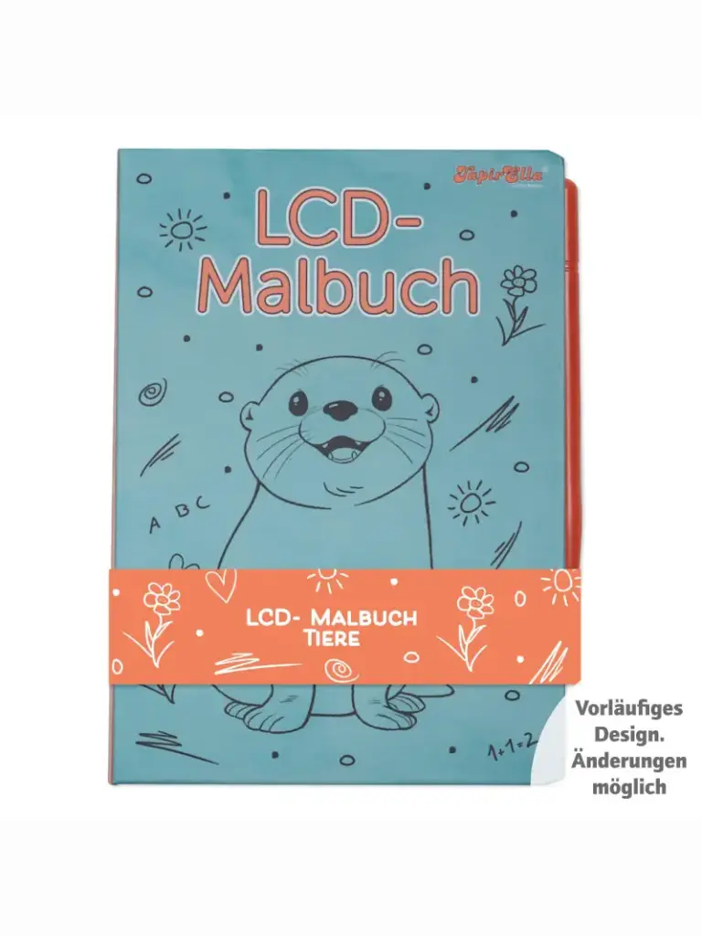 LCD-Malbuch Tiere