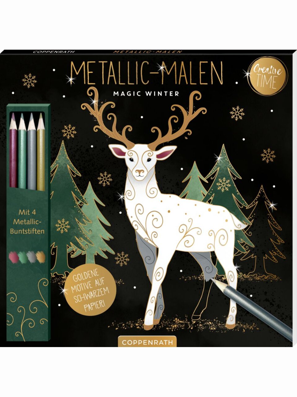 Metallic-Malen Magic Winter