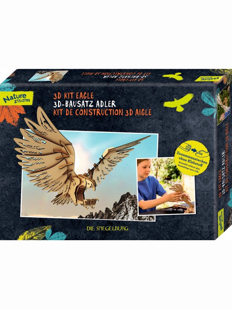 3D-Bausatz Adler (Nature Zoom)