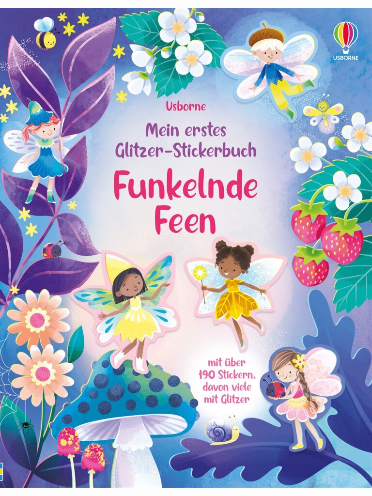 Mein erstes Glitzer-Stickerbuch – Funkelnde Feen