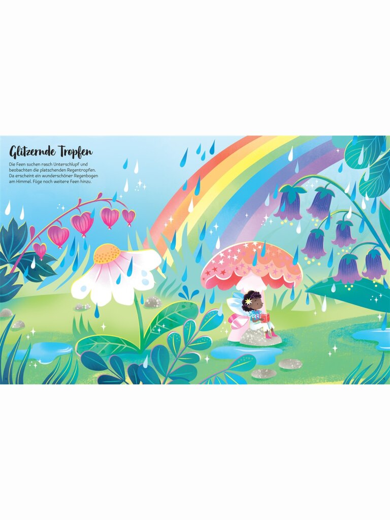 Mein erstes Glitzer-Stickerbuch – Funkelnde Feen