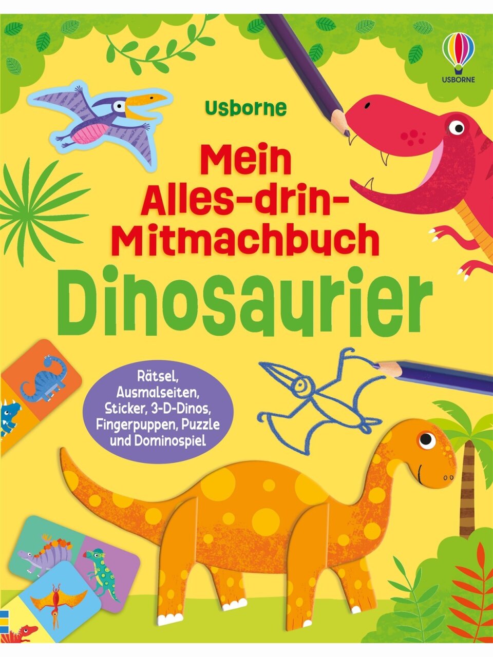 Mein Alles-drin-Mitmachbuch Dinosaurier