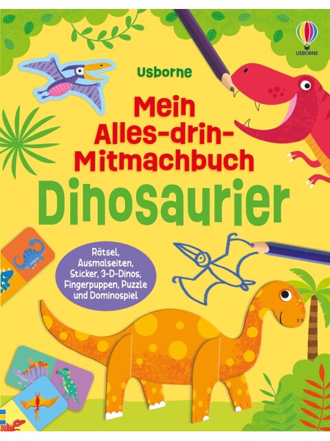Mein Alles-drin-Mitmachbuch Dinosaurier