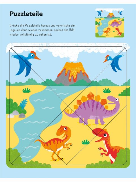 Mein Alles-drin-Mitmachbuch Dinosaurier