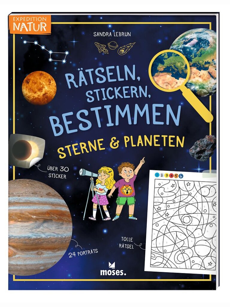 Rätseln, Stickern, Bestimmen – Sterne &...