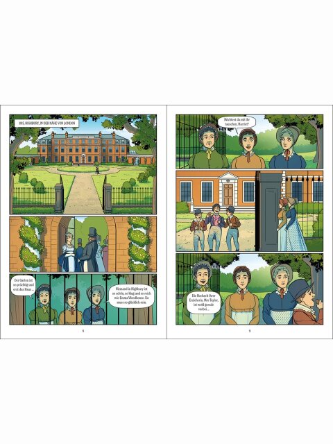 Emma – Die Graphic Novel nach Jane Austen
