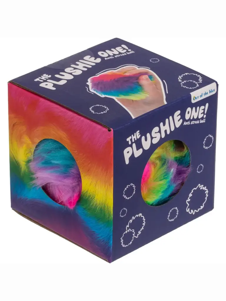 Regenbogen Plüsch-Quetsch-Ball