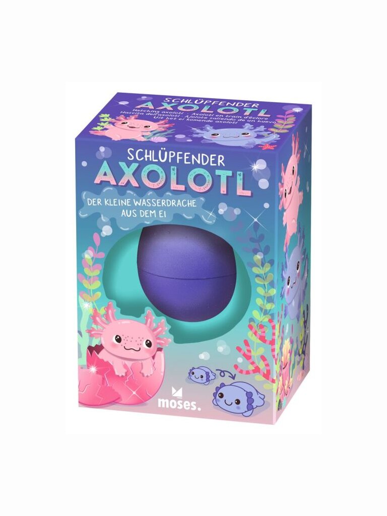 Schlüpfender Axolotl