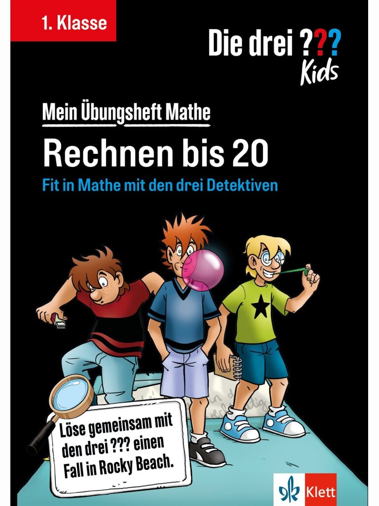 Die drei ??? Kids: Mein Übungsheft Mathe 1. Klasse...