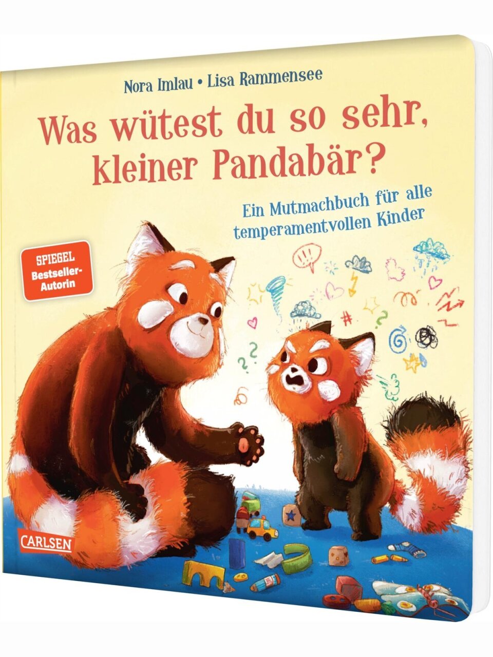 Was wütest du so sehr, kleiner Pandabär?