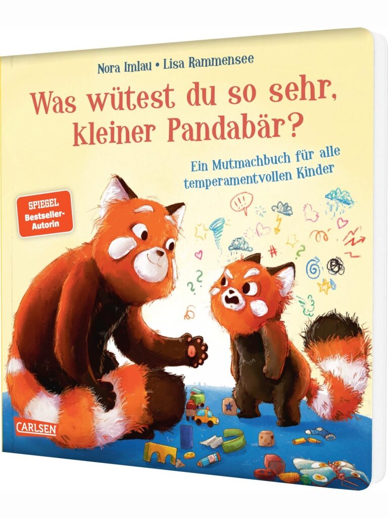Was wütest du so sehr, kleiner Pandabär?