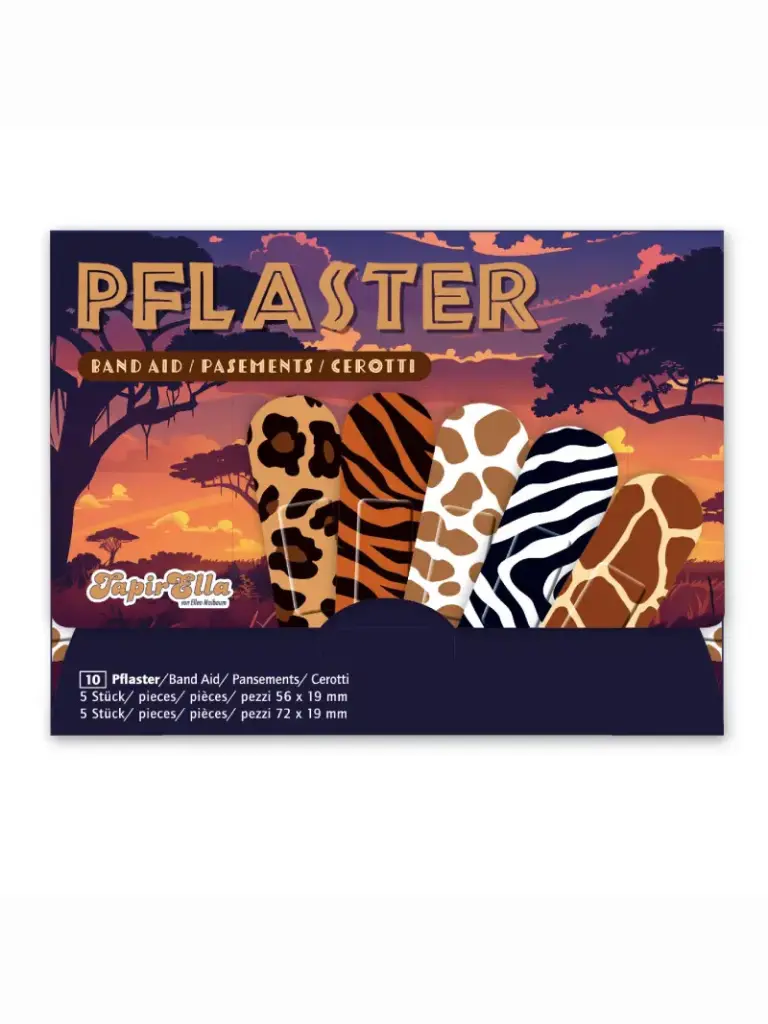 Pflasterbriefchen Safari