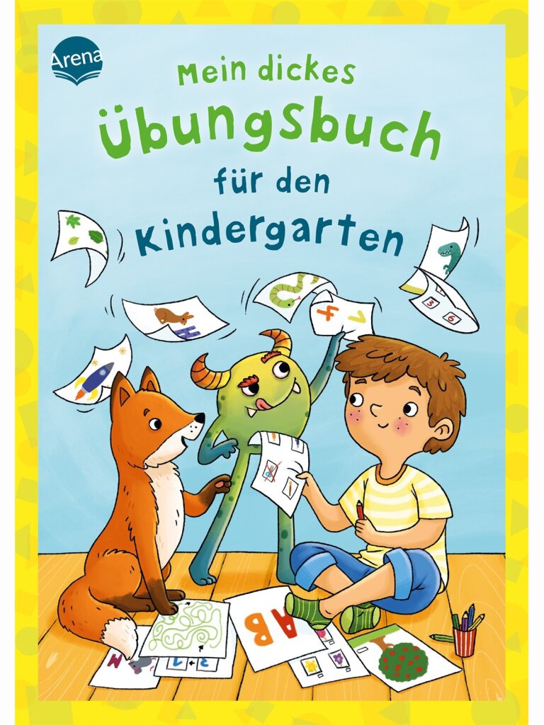 Mein dickes Übungsbuch für den Kindergarten