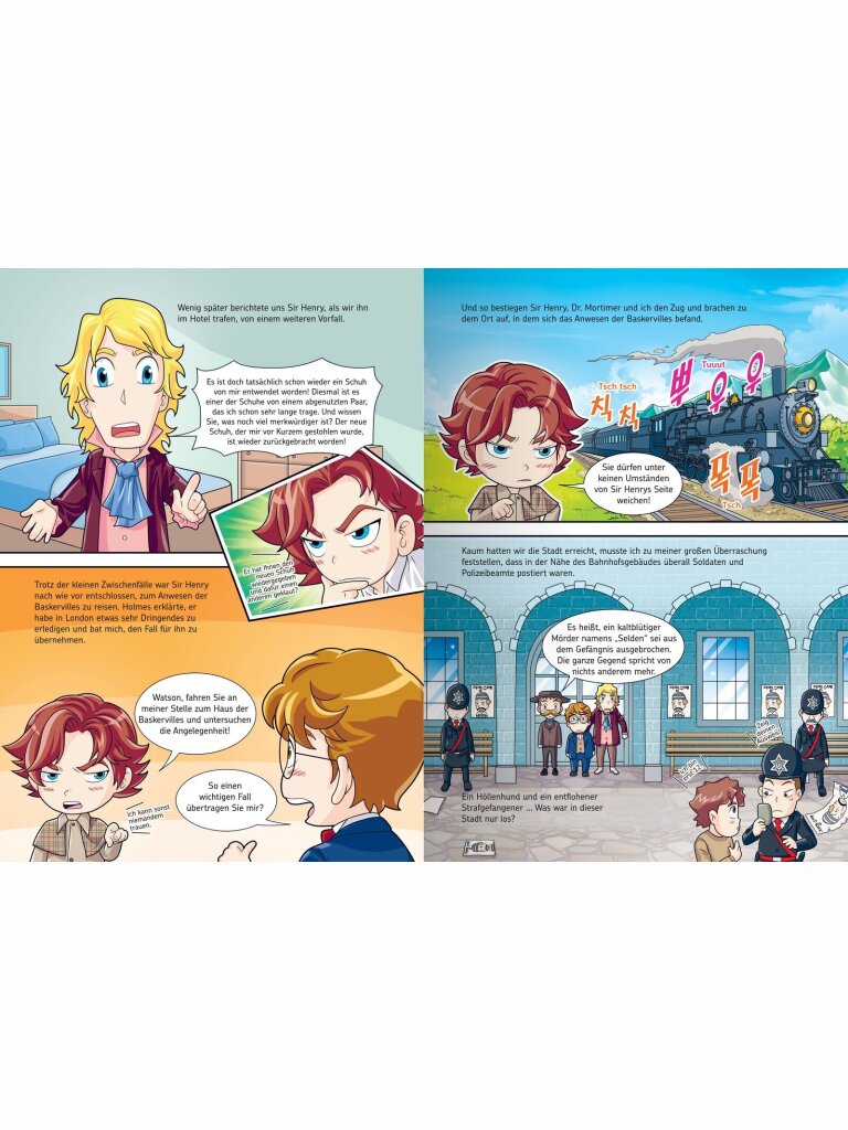 MANHWA für Kids: Sherlock Holmes (Band 2) –...