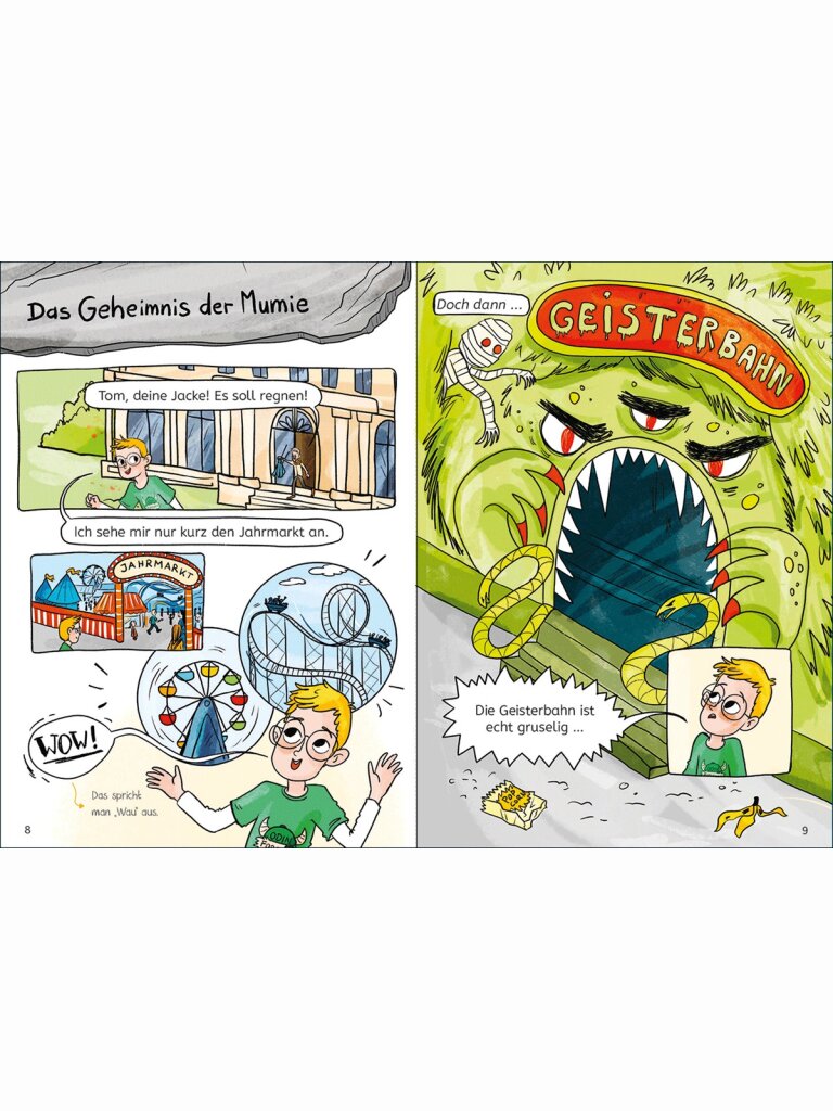 Oh Schreck, die Mumie ist weg! (Leselöwen Comics 2....