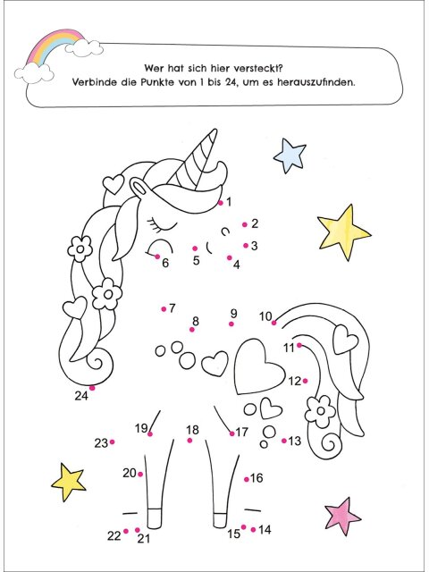Meine Einhorn-Welt – Rätselblock