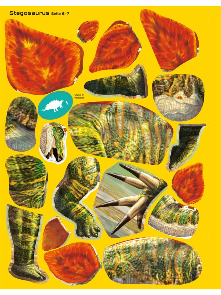 Der große Stickerspaß: Spektakuläre Dinosaurier