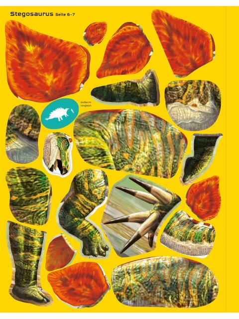 Der große Stickerspaß: Spektakuläre Dinosaurier