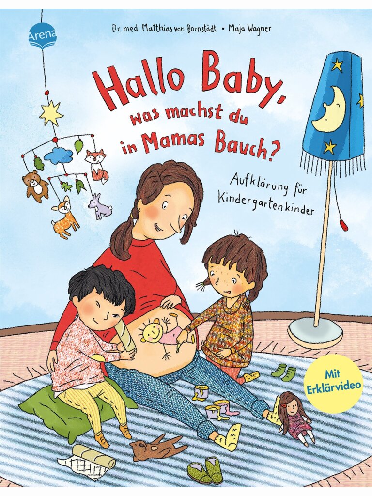 Hallo Baby, was machst du in Mamas Bauch?