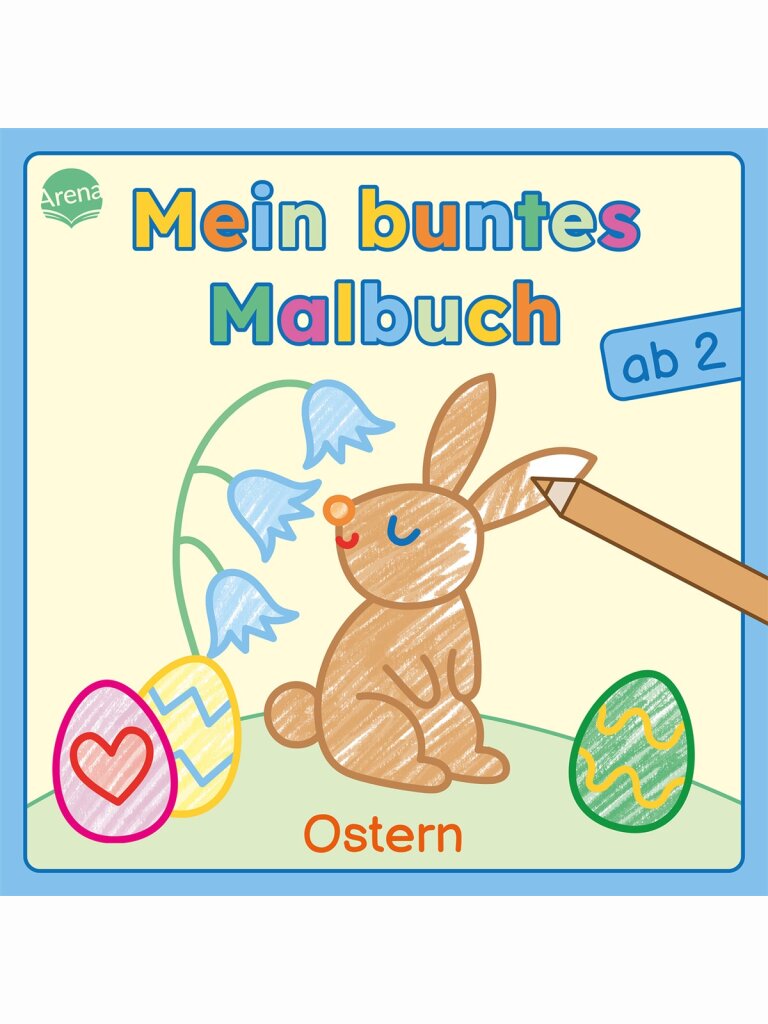 Mein buntes Malbuch ab 2 – Ostern