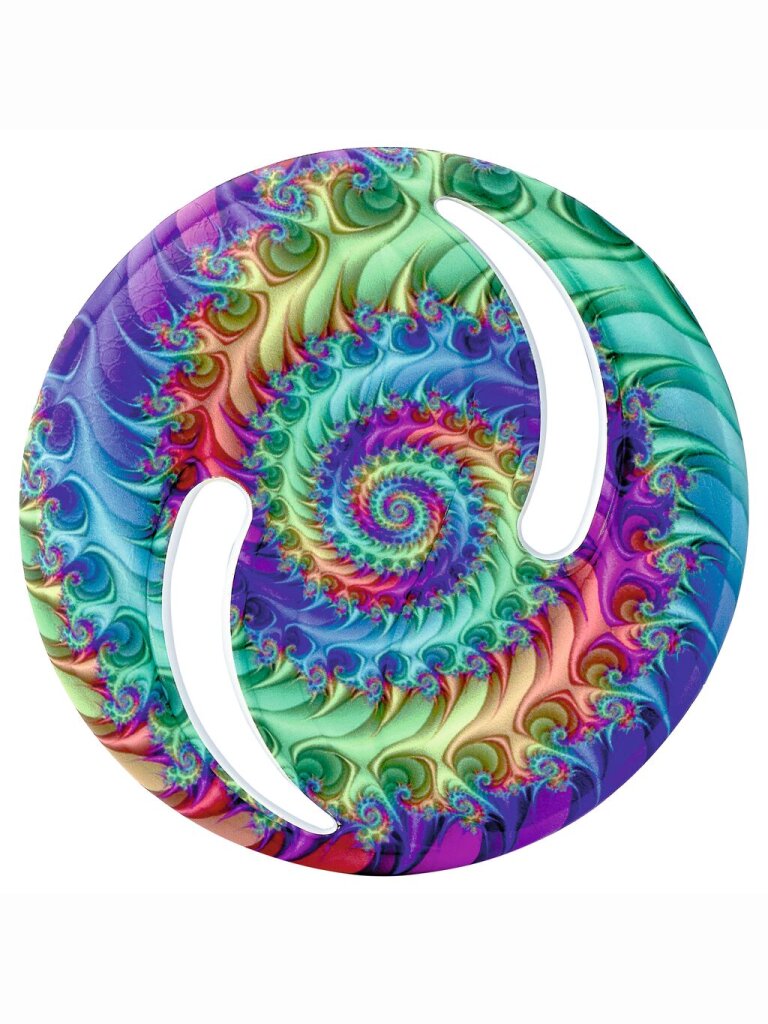 Bunte Soft-Frisbee