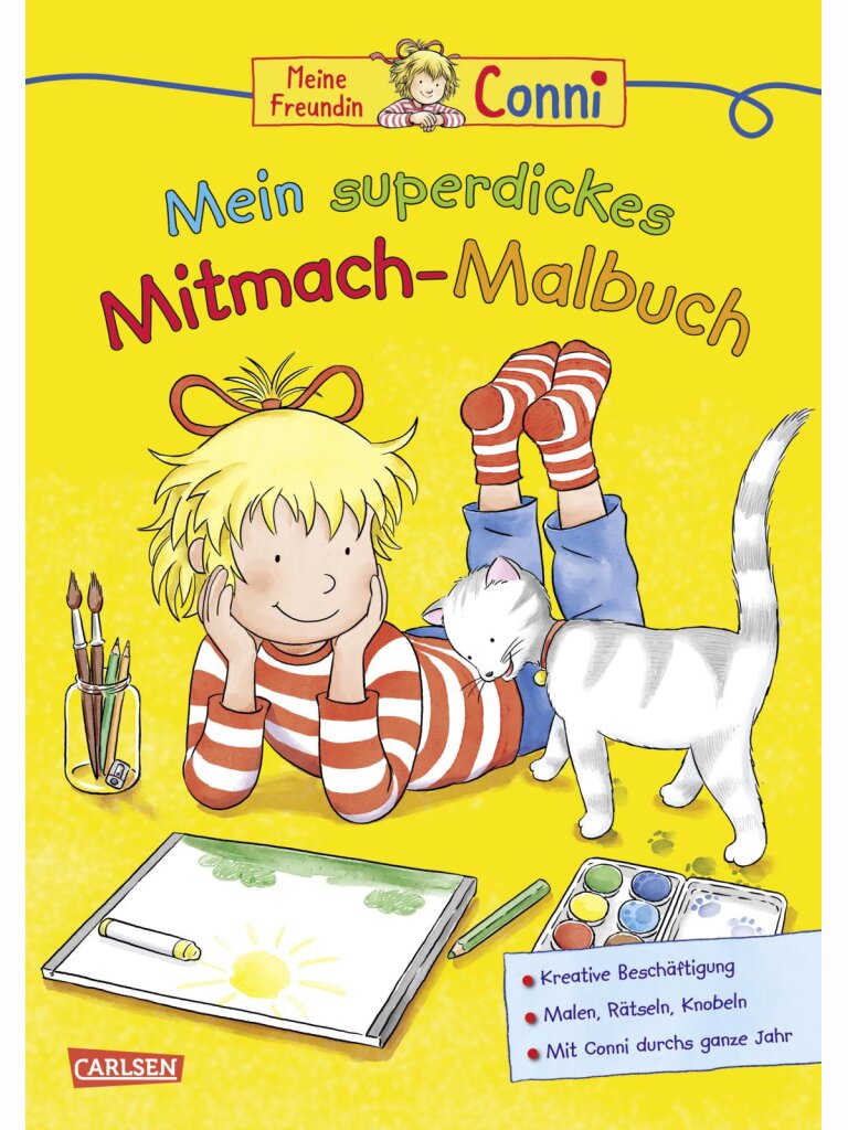 Conni – Mein superdickes Mitmach-Malbuch
