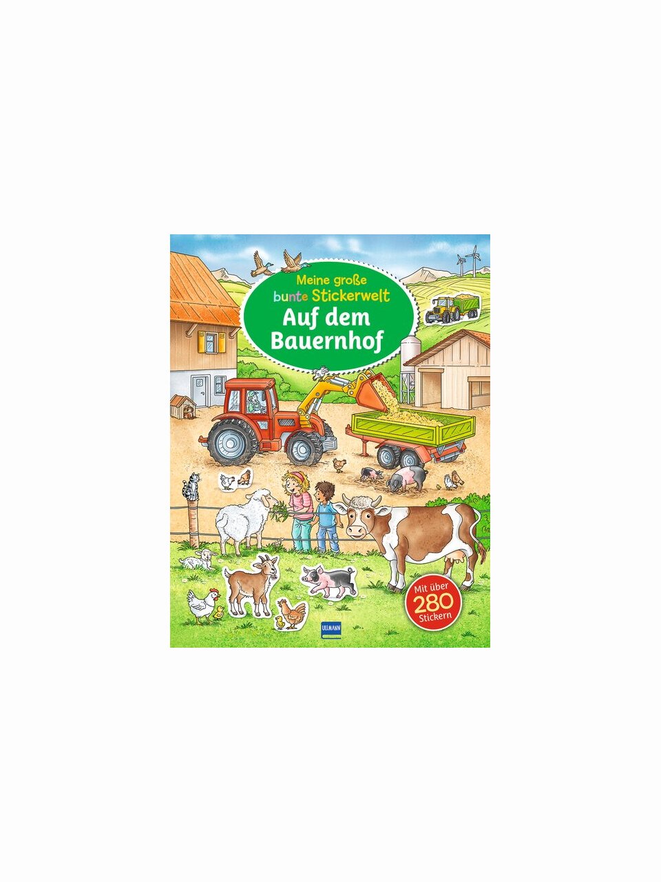 Meine große bunte Stickerwelt – Auf dem Bauernhof