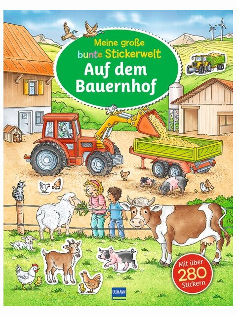 Meine große bunte Stickerwelt – Auf dem Bauernhof